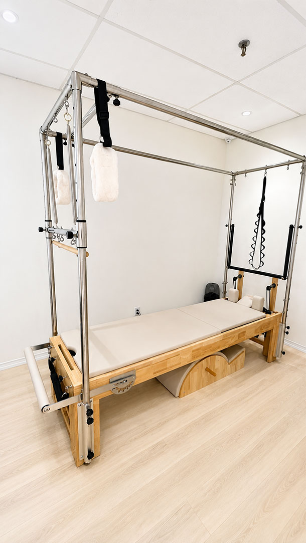Private Cadillac Pilates session at Studio Fitology